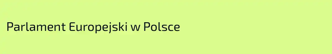 Parlament Europejski w Polsce